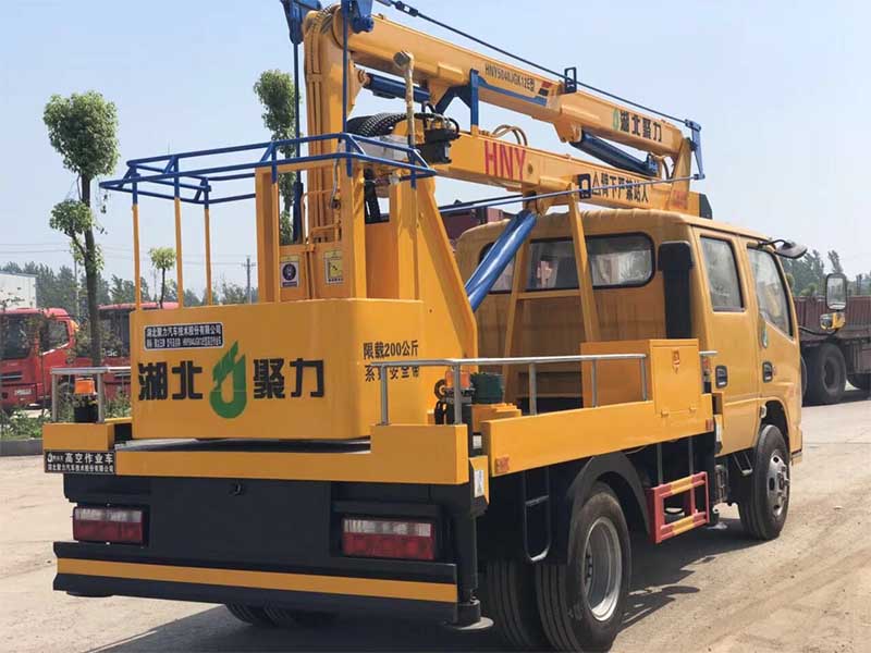 東風(fēng)雙排12米藍牌高空作業(yè)車