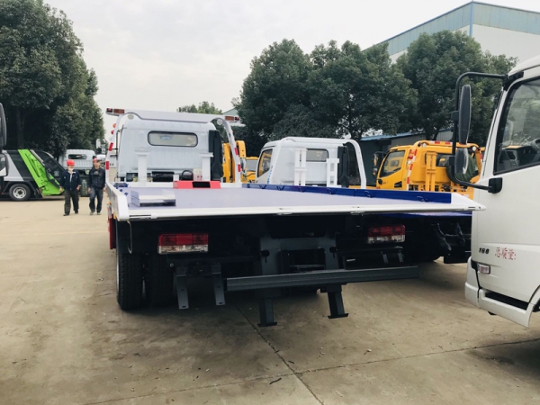 國六東風凱普特一拖二清障車(黃牌)