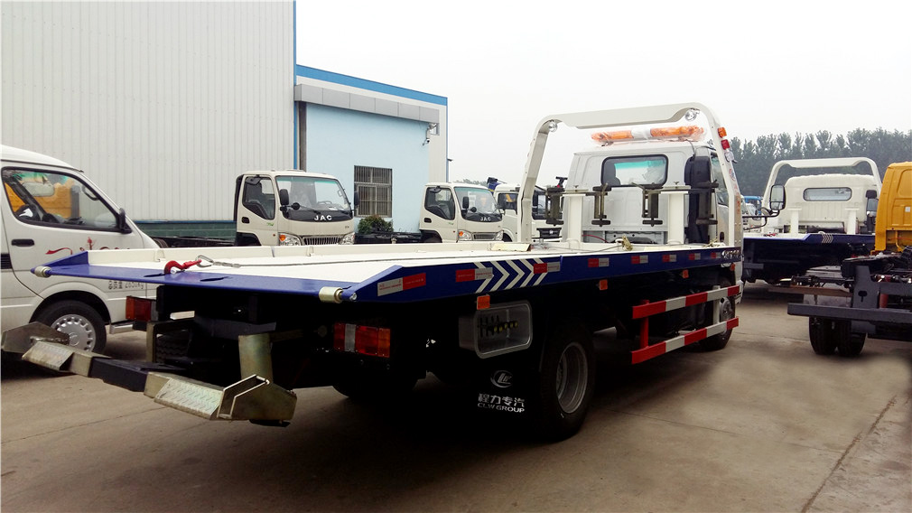 國(guó)六五十鈴黃牌一拖二清障車