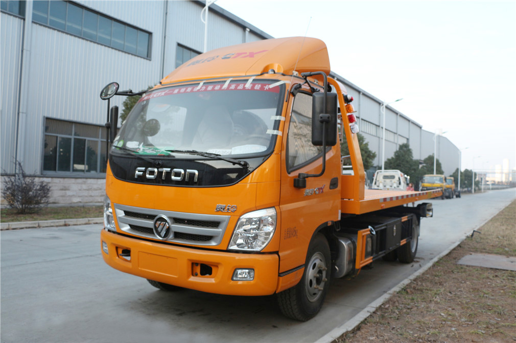 福田奧鈴一拖二藍(lán)牌清障車