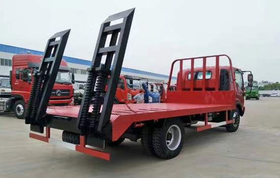 【國六】大運小黃牌單橋平板車