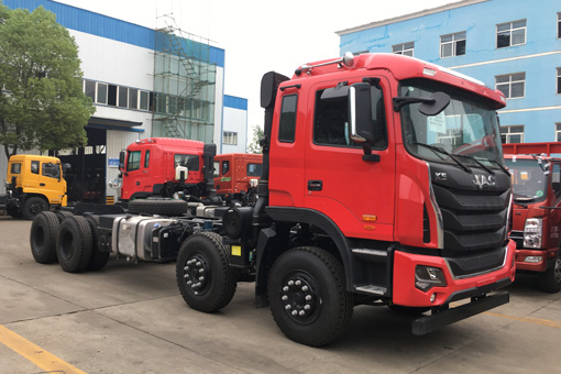 【國六】江淮K5前四后八挖機平板車