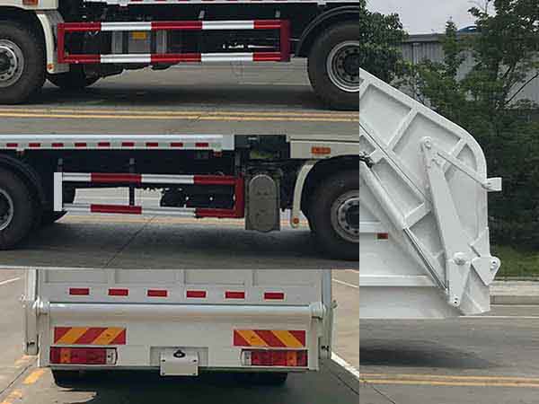 福田歐曼國(guó)六20方壓縮式垃圾車