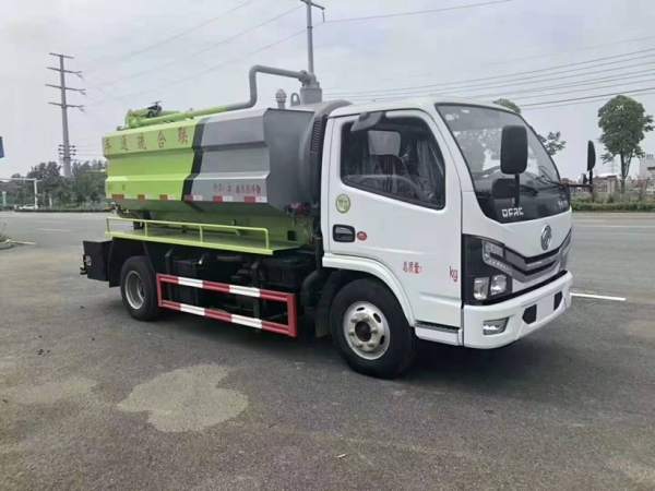 東風(fēng)國(guó)六多利卡D6清洗吸污車