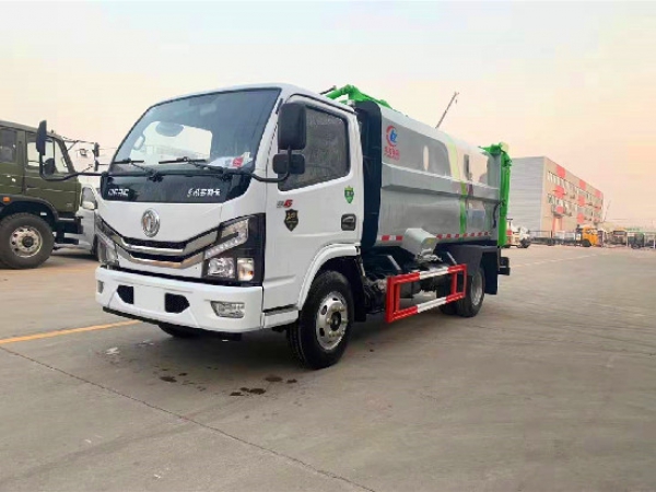程力威牌CLW5075ZZZKDL型自裝卸式垃圾車