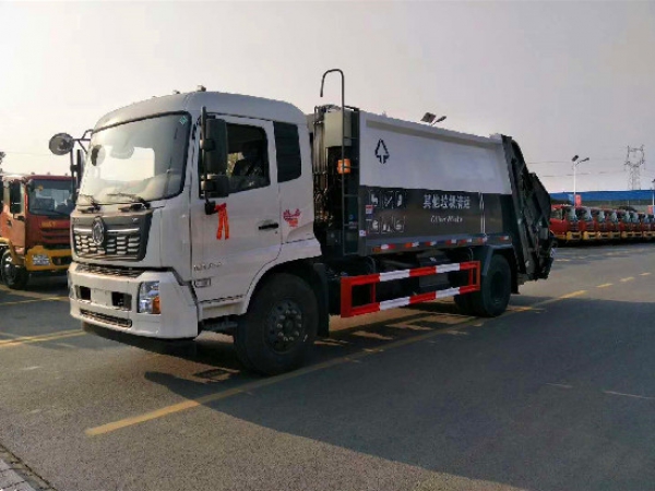 東風天錦國六12~14方壓縮式垃圾車(可上京牌)