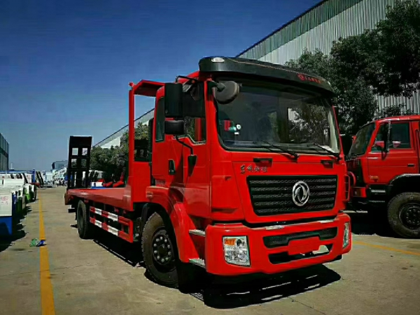 國六東風錦程平板拖車