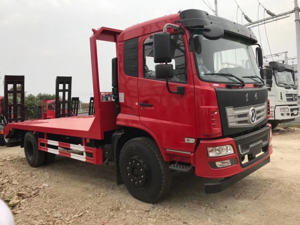 國(guó)六東風(fēng)D17-H平板拖車