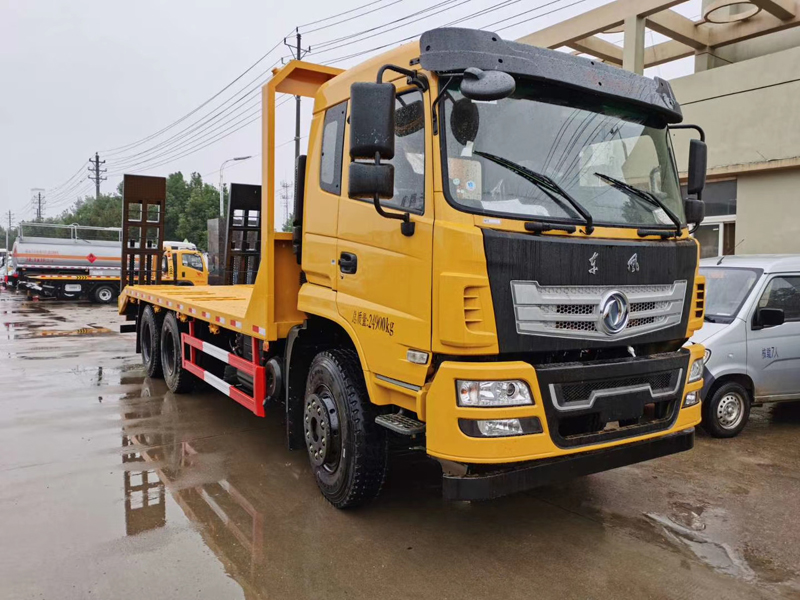 東風D17-H后八輪平板拖車