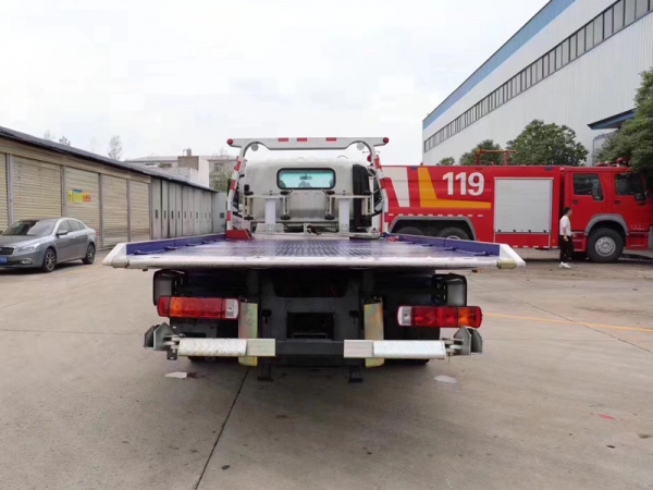 大運黃牌一拖二清障車