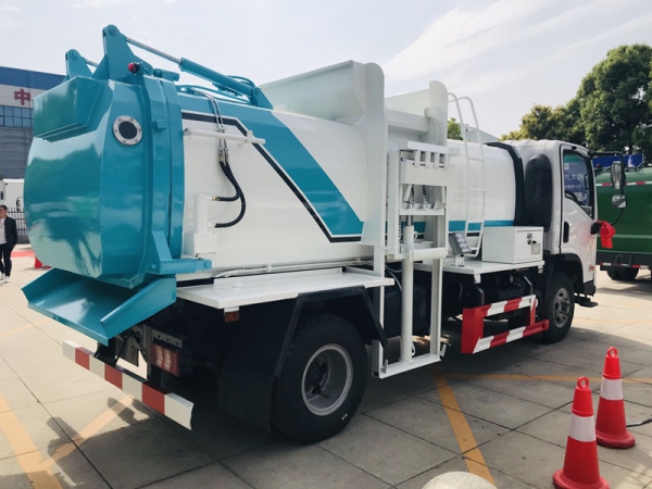 陜汽軒德X9餐廚垃圾車(chē)5-8方