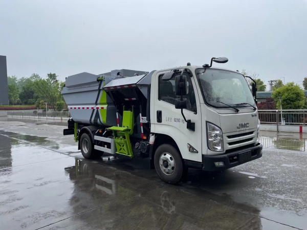 江鈴雙倉垃圾車,垃圾分類運輸車