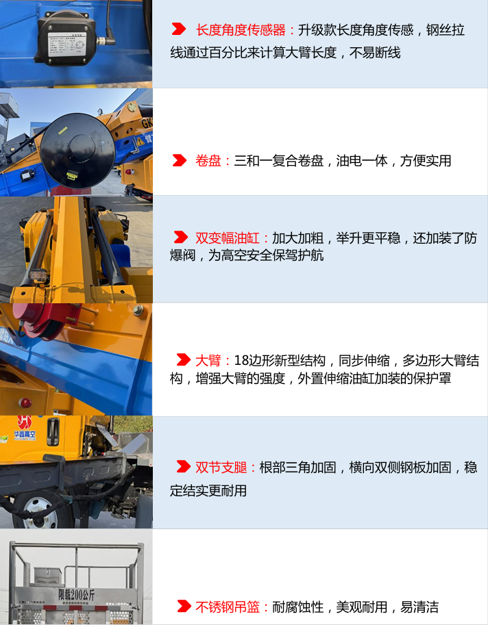 28米五十鈴藍牌直臂高空作業(yè)車